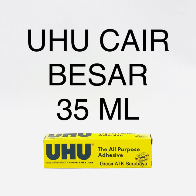 

Lem UHU Cair BESAR 35 ML Original Asli