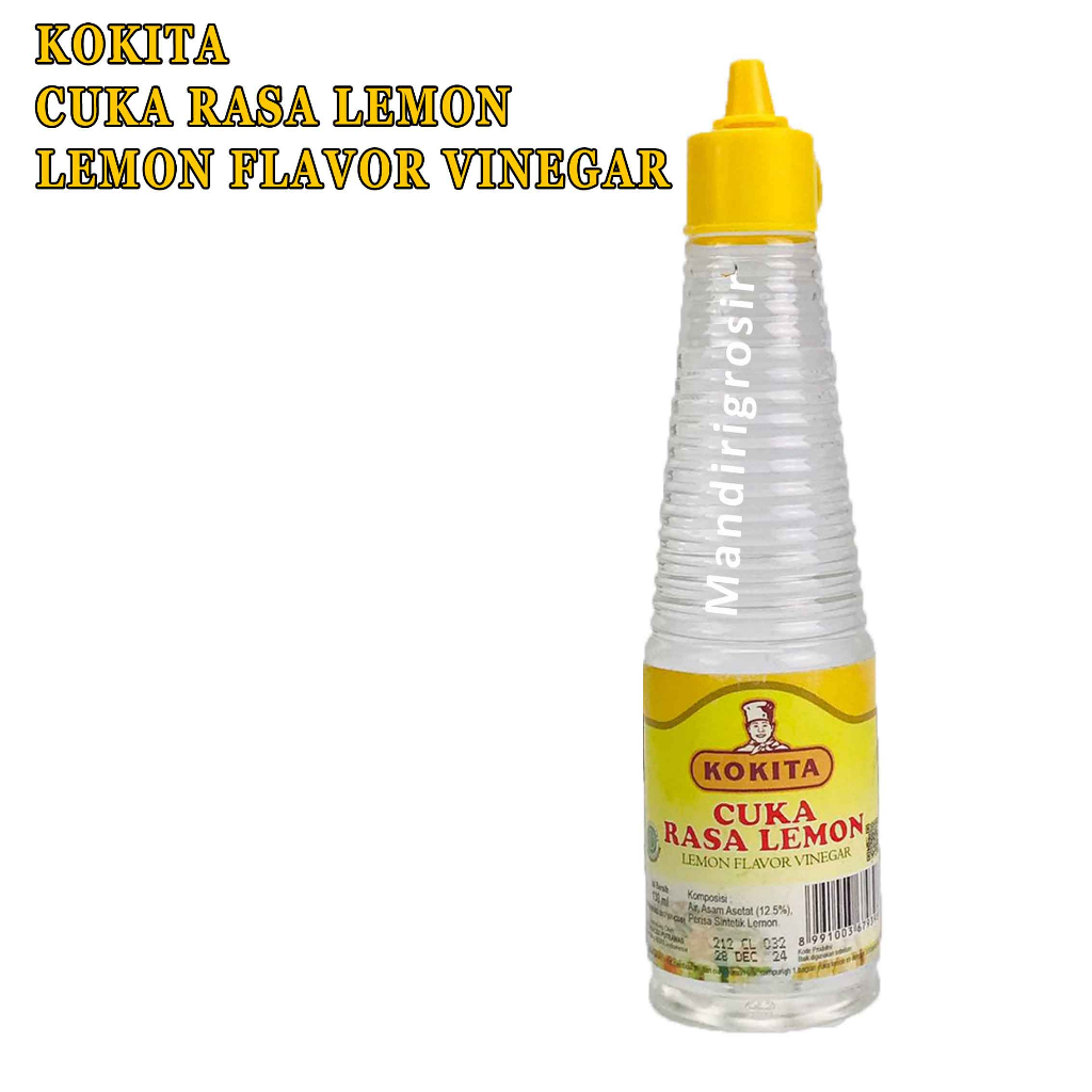 Cuka Rasa Lemon* Kokita* Lemon Flavor Vinegar* 130ml