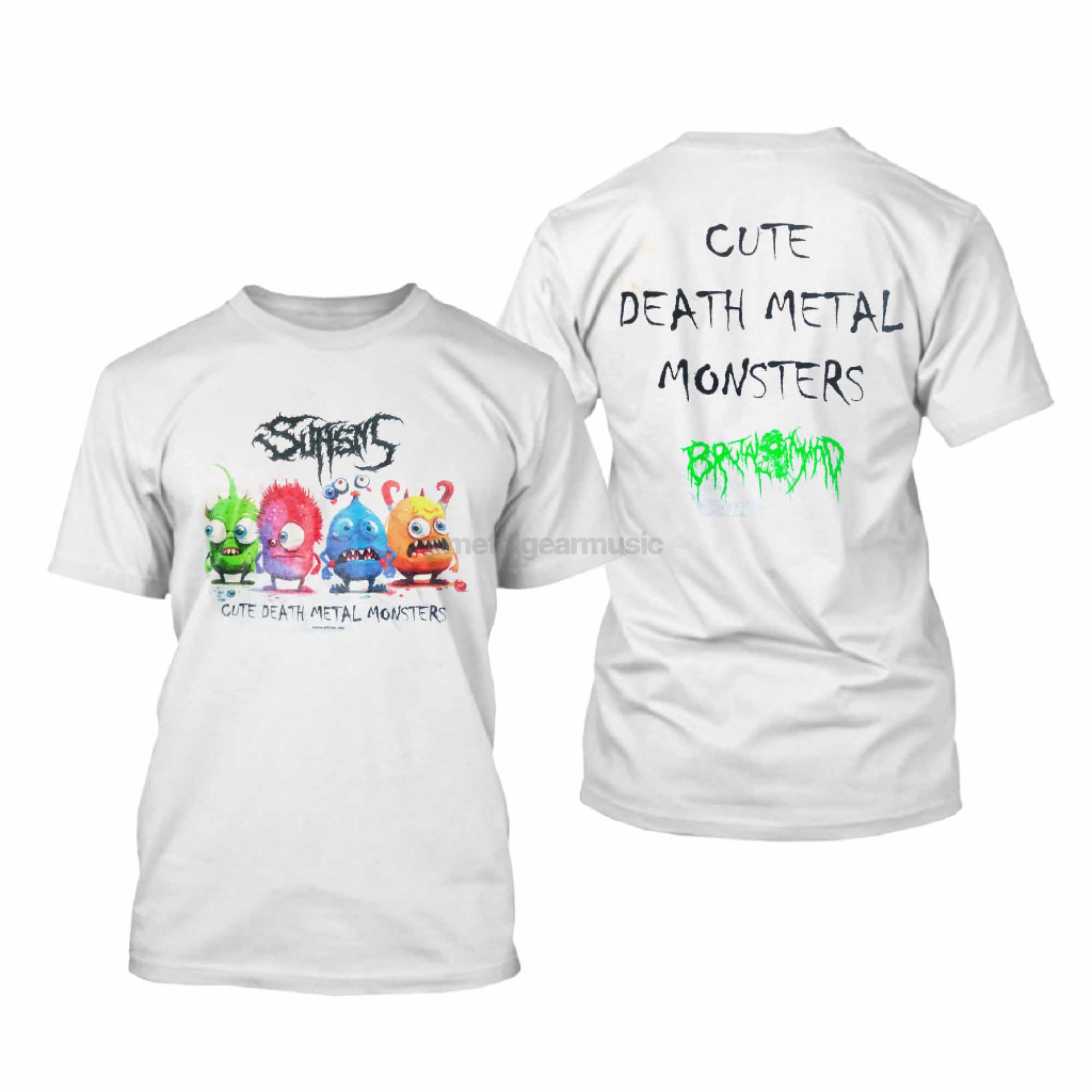 [HOT] Original Sufism - Cute Monster White Tshirt