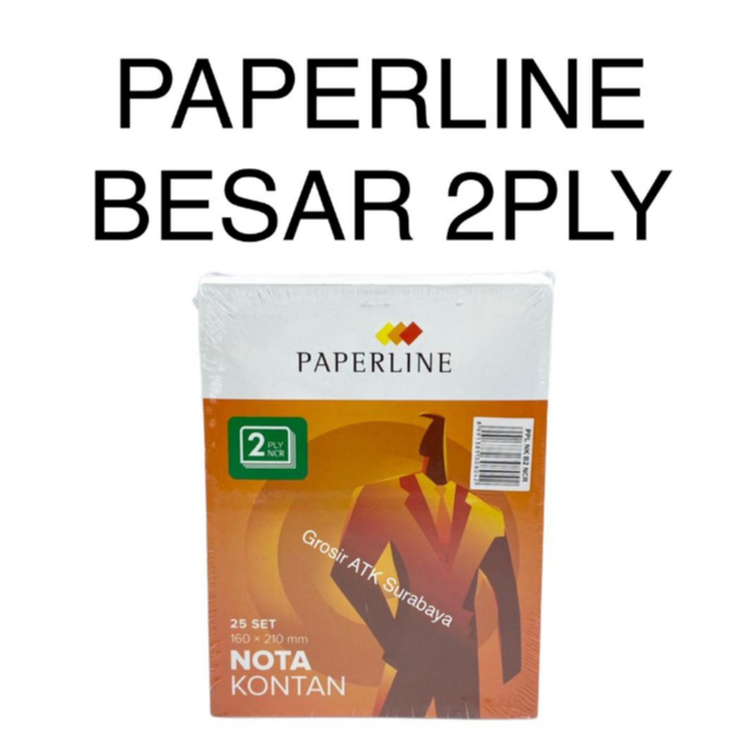 

Nota Kontan PAPERLINE / PPL NCR Besar B2 2 PLY / 2 Rangkap