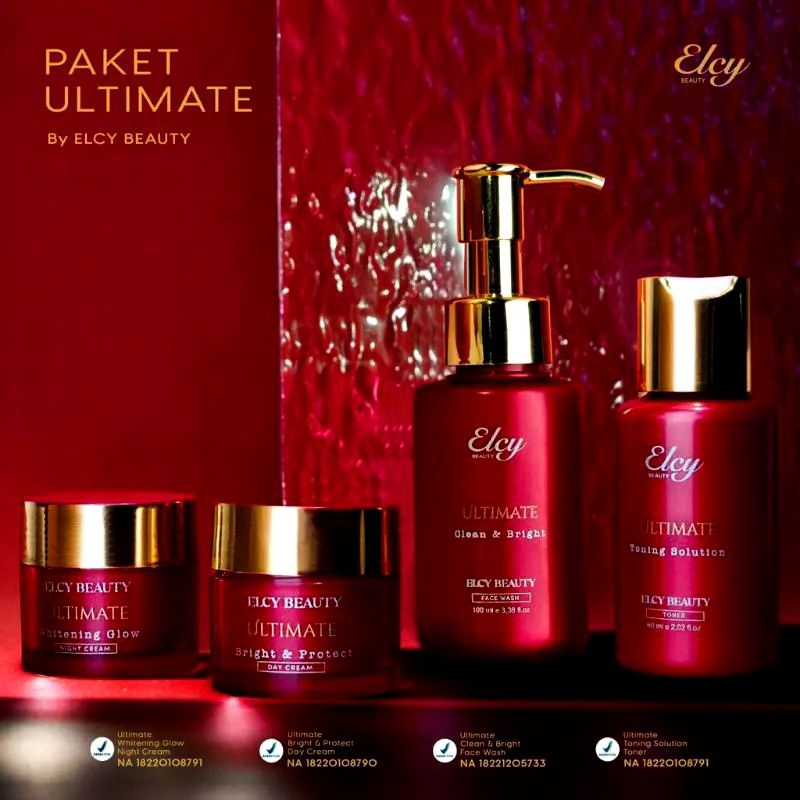 ELCY - Paket Ultimate ELCY WHITENING BEAUTY free MOISTURIZER