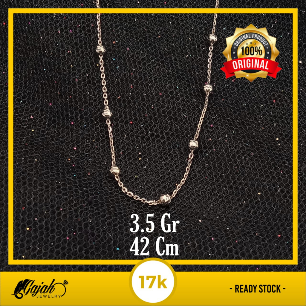 Kalung Emas 17K - 3.5 Gr Kadar 750 - 4725