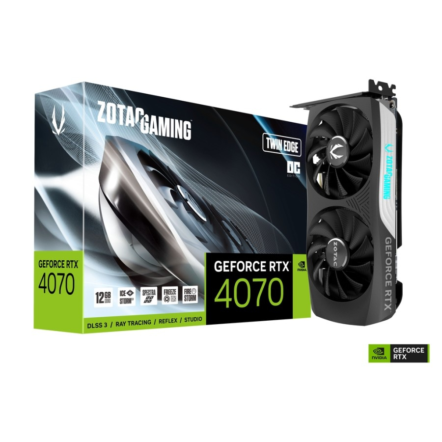 ZOTAC GAMING RTX 4070 Twin Edge 12GB 196BIT GDDR6X / RTX4070