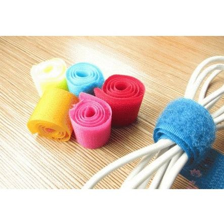 Velcro Pengikat Kabel / Pengulung / Merapikan Kabel