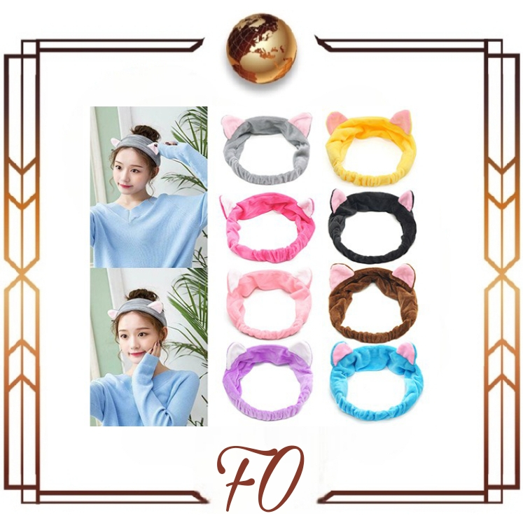 (FO) headband kuping kucing//bando telinga kucing//bandana kucing