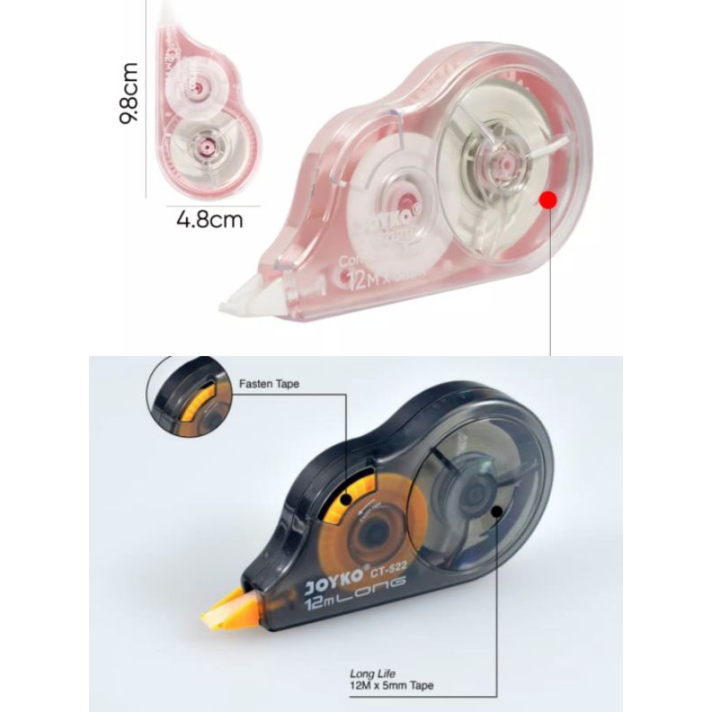 Tipex kertas roll correction tape tip x 12m