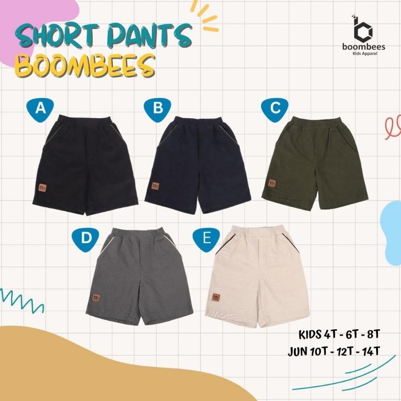 Celana pendek anak|short pants boombees|chinos anak|celana chinos|chinos pendek anak|celana anak