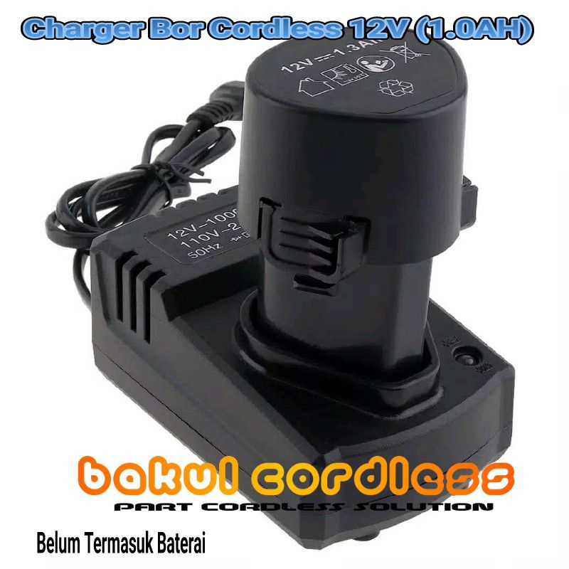 Charger Bor Eletrik Docking 12V 1.0Ah , Cas Bor Cordless 12V jld
