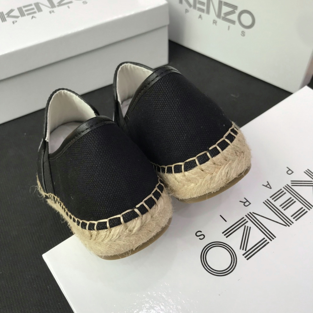 SKZ07  K-Z  tiger head fisherman flats canvas shoes  xie