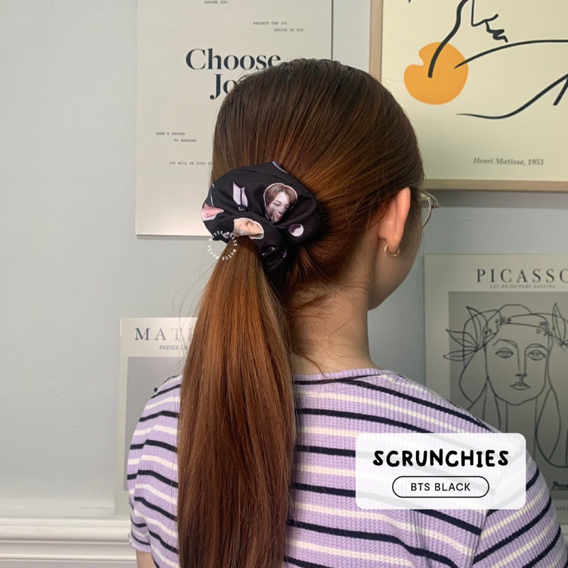 NOTTE - Scrunchies BTS / Seventeen / Brightwin Series | Ikat Rambut BTS / Brightwin