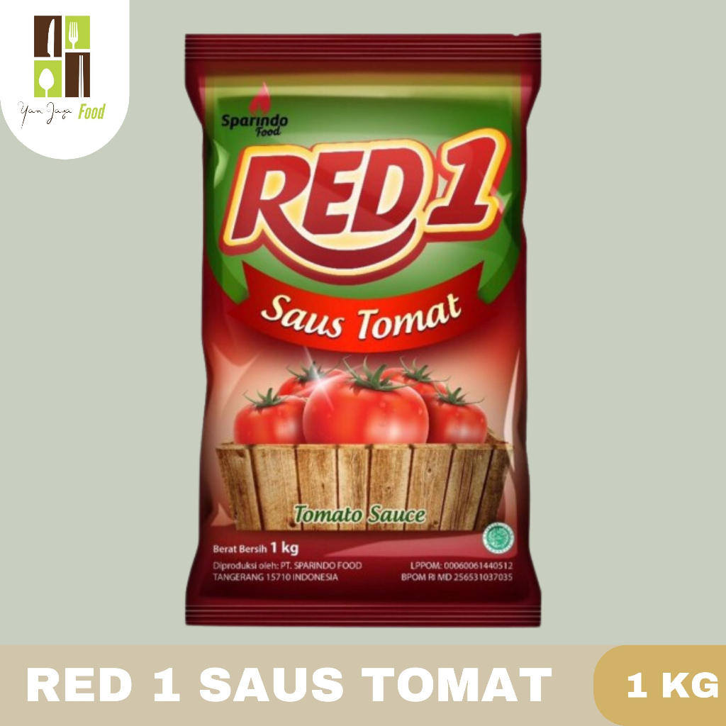 Red 1 Saus Tomat/ Saus Sambal / Hot 1 Saus Sambal 1 Kg