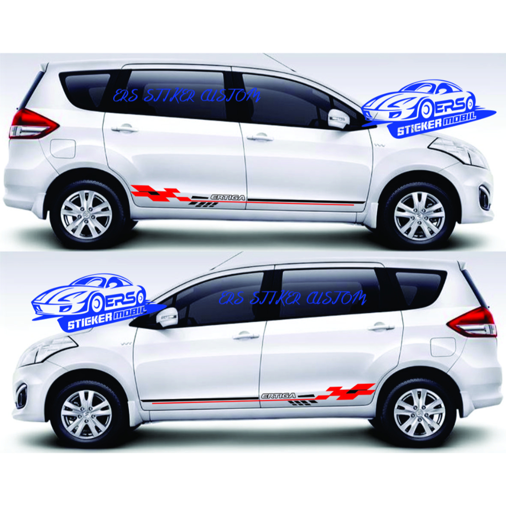 LIST BODY SAMPING STIKER ERTIGA STICKER SUZUKI ERTIGA CUTTING STIKER