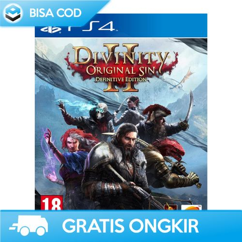 CD PS4 SECOND DIVINITY ORIGINAL SIN II DEFINITIVE EDITION GAME VIDEO