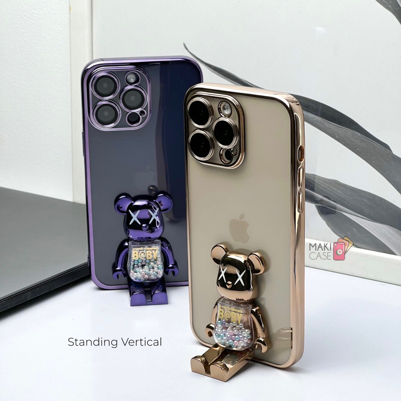 STANDING BEAR METALIC CASE + LENS GUARD