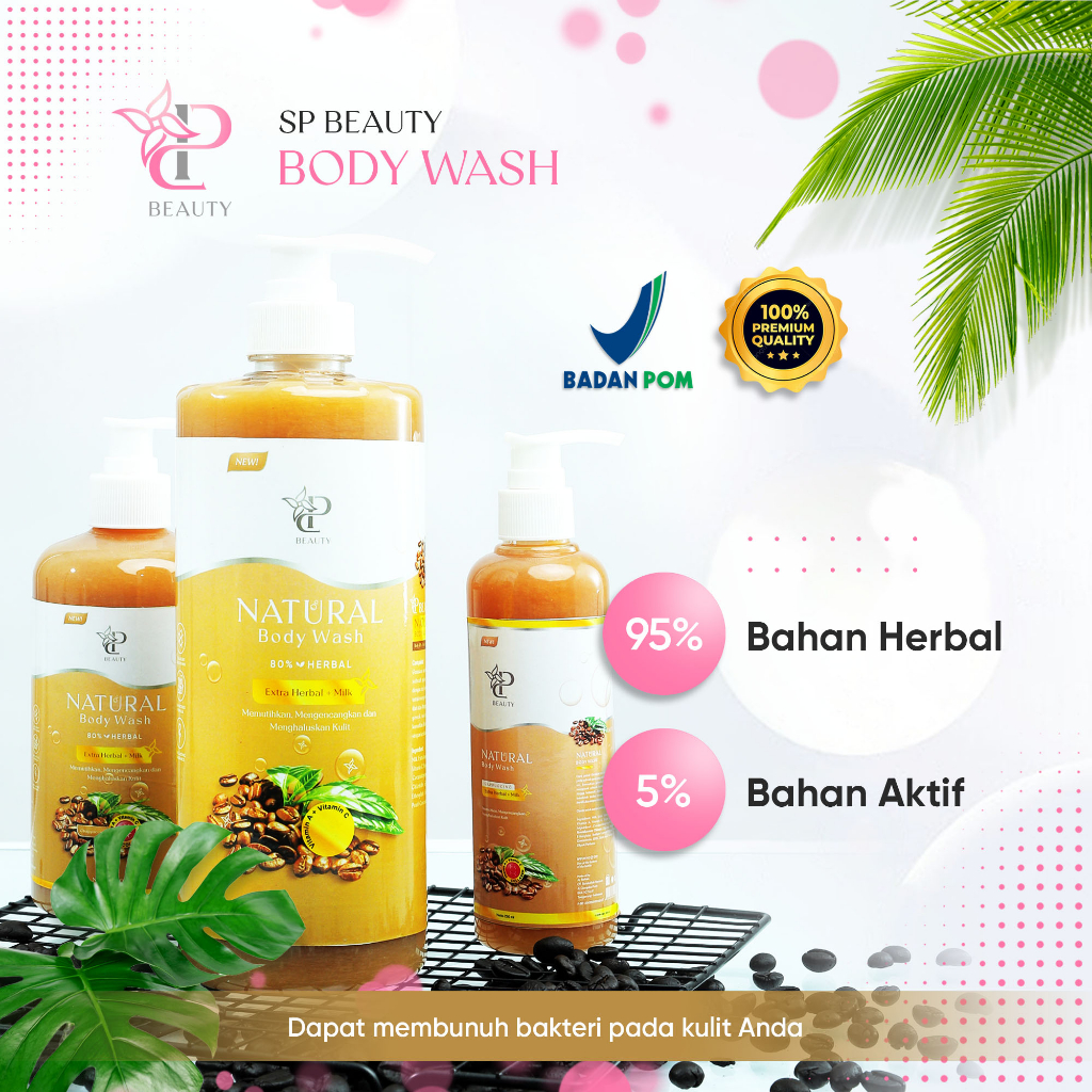 Sp Beauty Body Wash sabun cair herbal. Extra cappucino 500ml vitamin C. A &amp; Collagen. - Sabun mandi cair pemutih badan sabun cair pemutih .sabun cair herbal cappucino