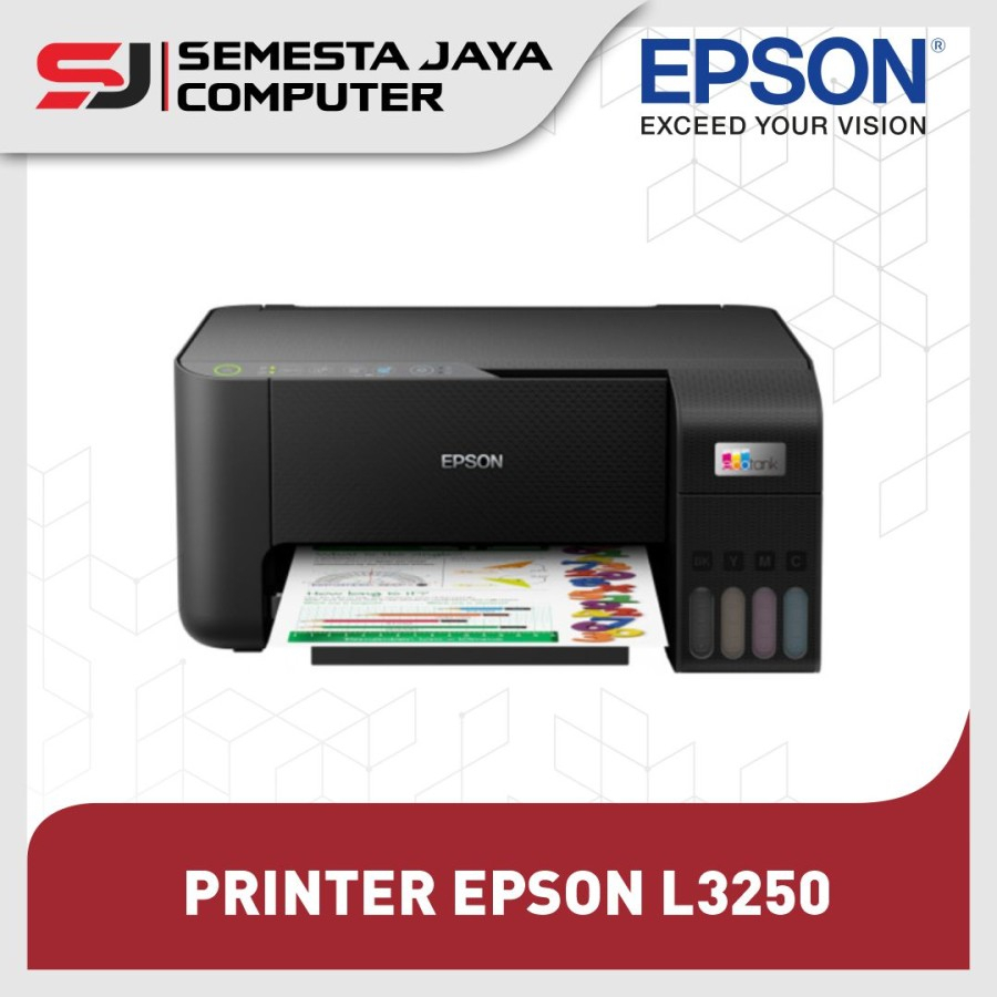 PRINTER EPSON L3250 EcoTank ALL IN ONE Wireless