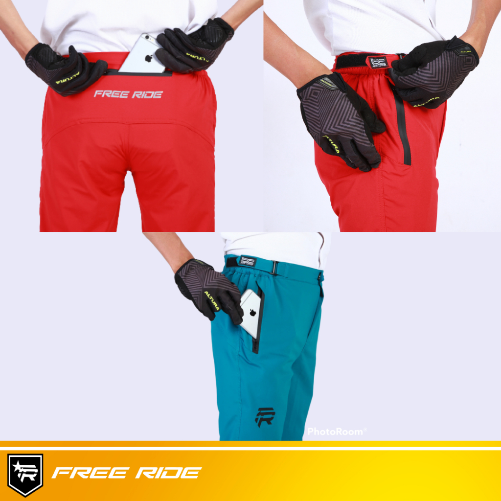 Celana Sepeda MTB Downhill Freeride Non Padding Cycling Short Pants Celana Pendek Gowes Pria wanita Olahraga