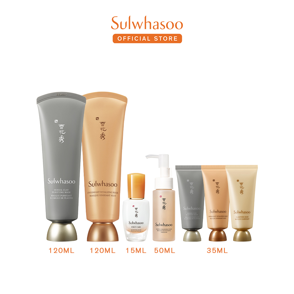 Sulwhasoo Pore Care &amp; Overnight Care Mask Set [Near ED]