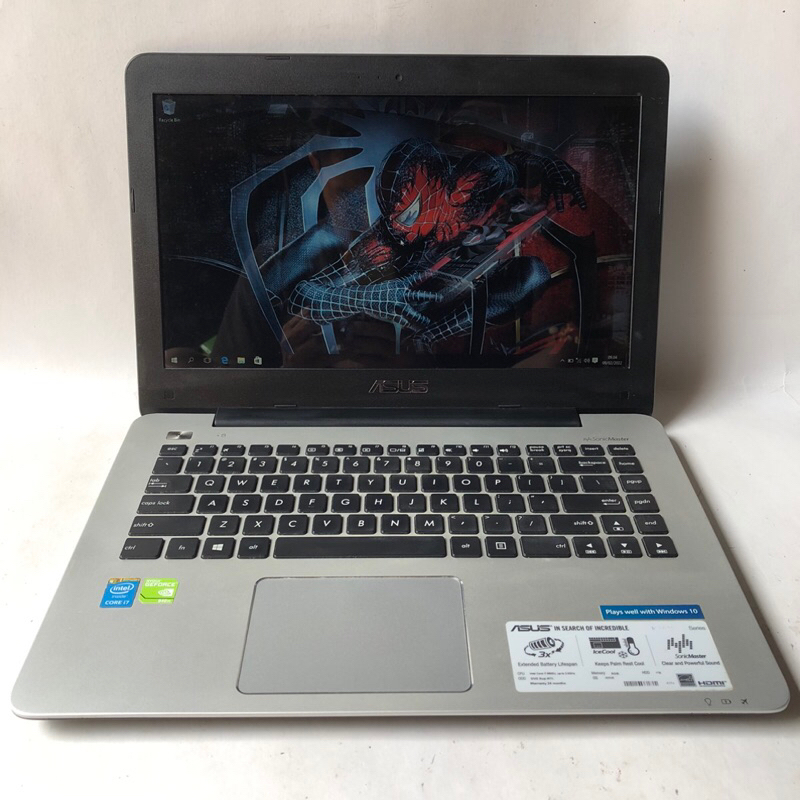 Laptop Gaming Spek Gahar - Asus K455L i7 5500U - Dual VGA - Ram 12 GB