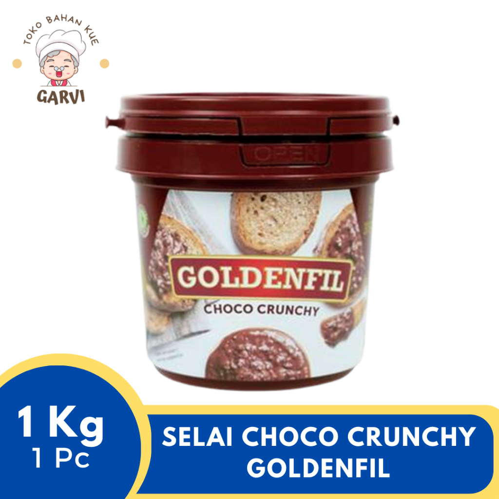 

Selai GOLDENFIL Choco Crunchy 1Kg