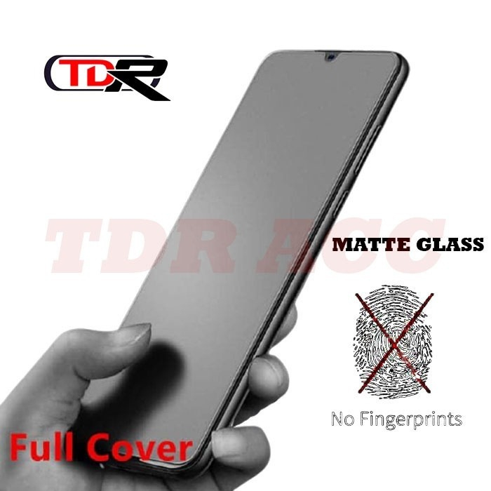 AG MATTE TEMPERED GLASS INFINIX NOTE 7 LITE/10/11/10 PRO/11 PRO/11S/11 NFC/12/12 PRO/12 VIP/12 2023/12I 2022  - ANTI MINYAK ANTI GLARE FULL COVER SCREEN