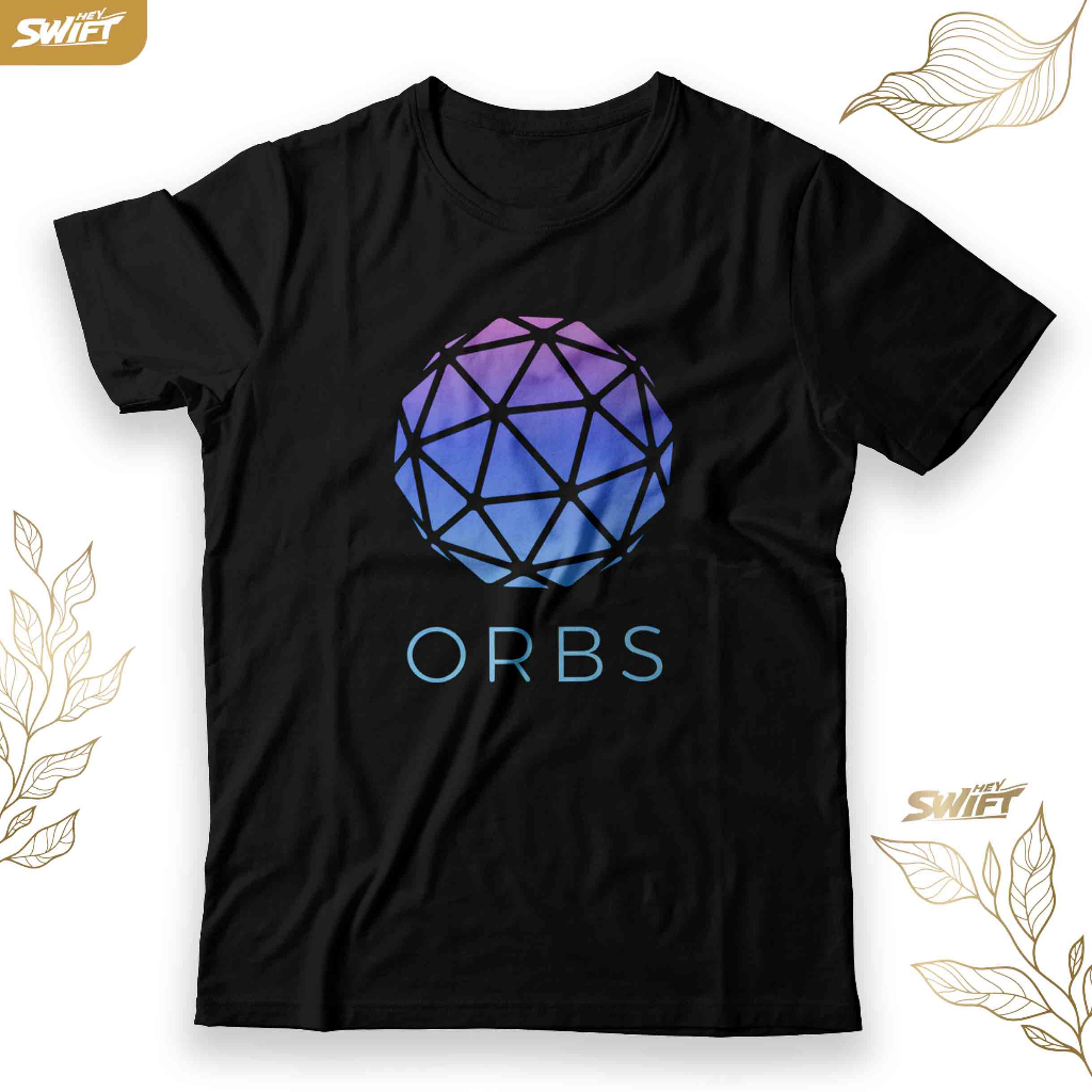 KAOS ORBS crypto koin TSHIRT BAJU DISTRO