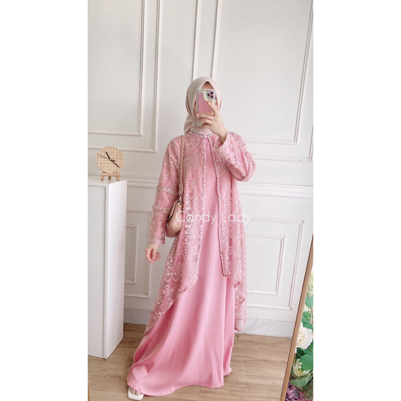 Yonita Brocade Maxi 2In1