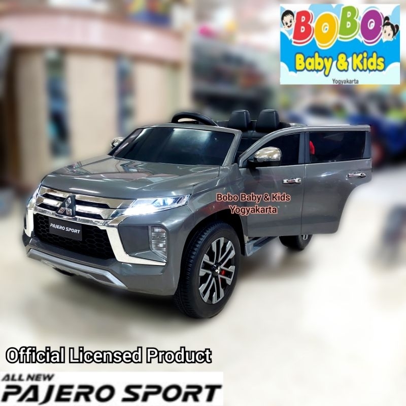 Mainan Mobil Aki Mitsubishi Pajero Sport R/C M 8899 PMB M8899 Mobilan Aki Anak PMB M-8899 Mobil Main