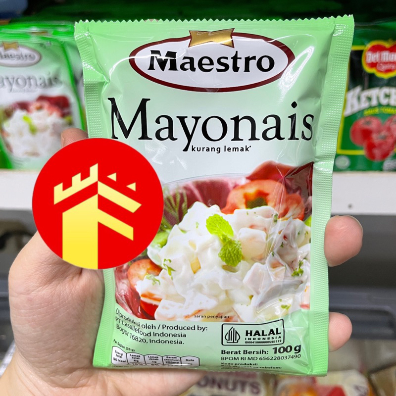 

MAESTRO MAYONAIS 100 GR MAESTRO MAYONAISE PEDAS WIJEN SANGRAI ROASTED SESAME 100 GR