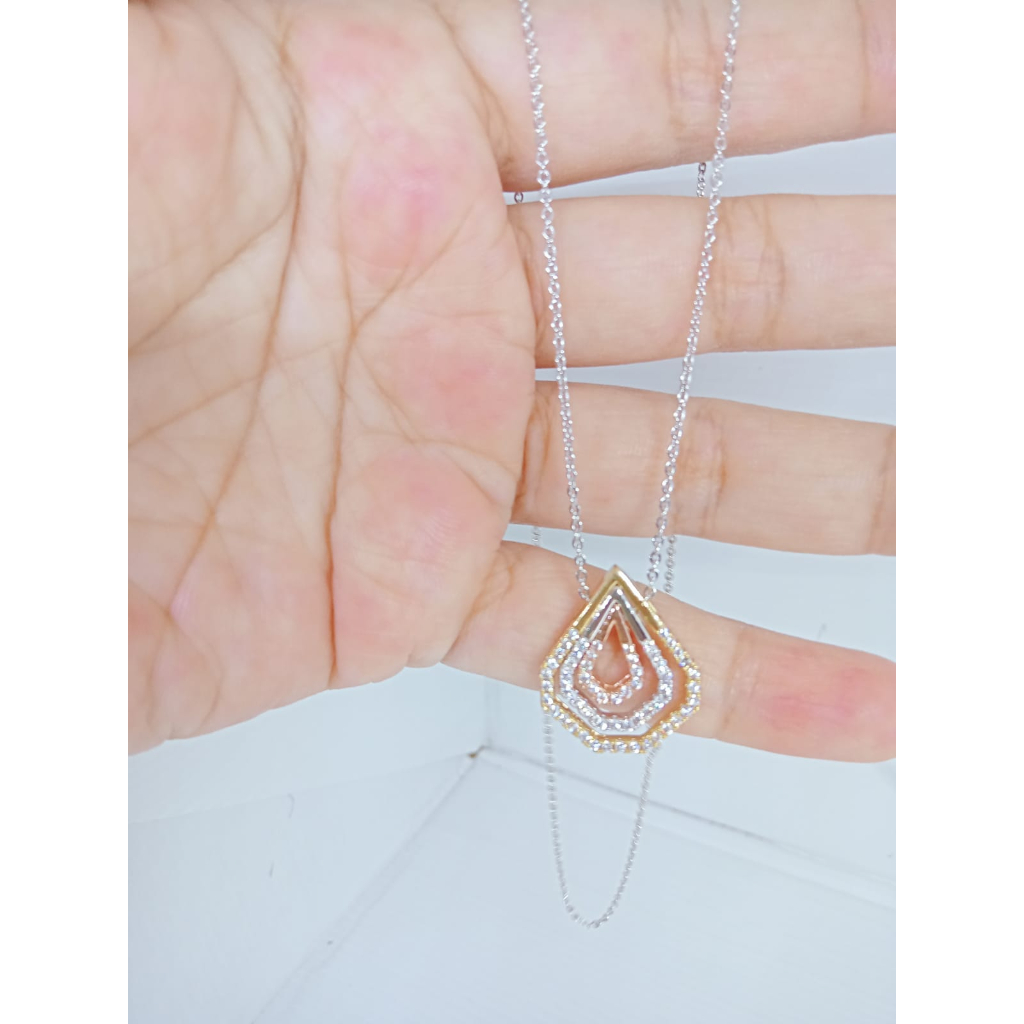 XUPING KALUNG PERMATA PERHIASAN LAPIS EMAS