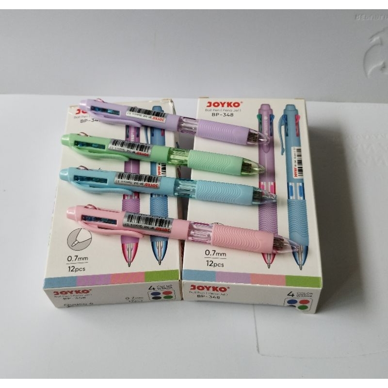 

pulpen 4 warna merk joyko cuarco
