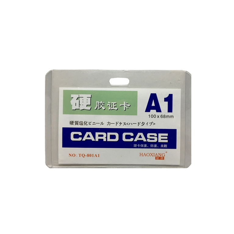 

Card Case TQ-801A1 Landscape / Name Tag / ID Card Holder Plastik Mika