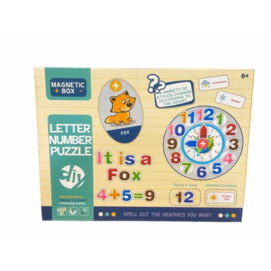 

Anak Letter Magnetic Belajar Promo Mainan Mainan Murah Number Edukasi Box Puzzle