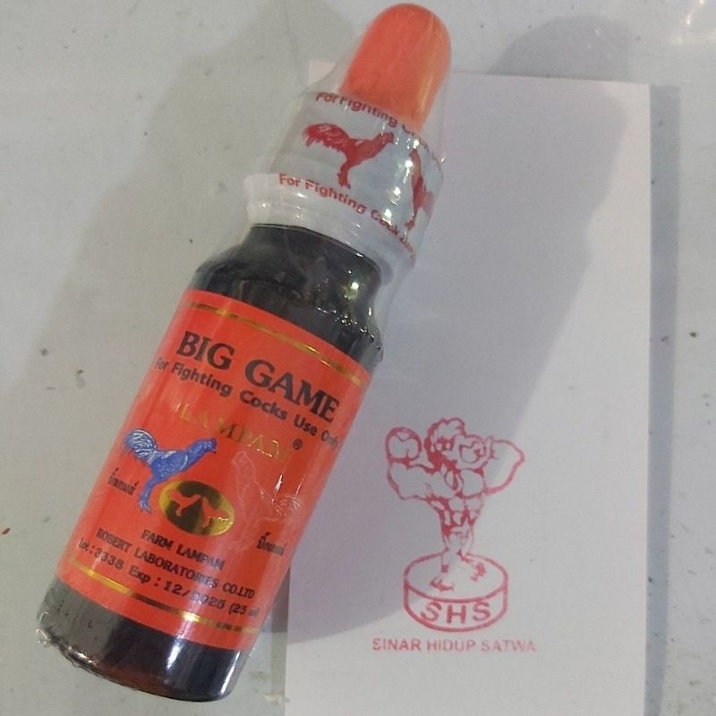 Doping Ayam Big Game Import 25ml