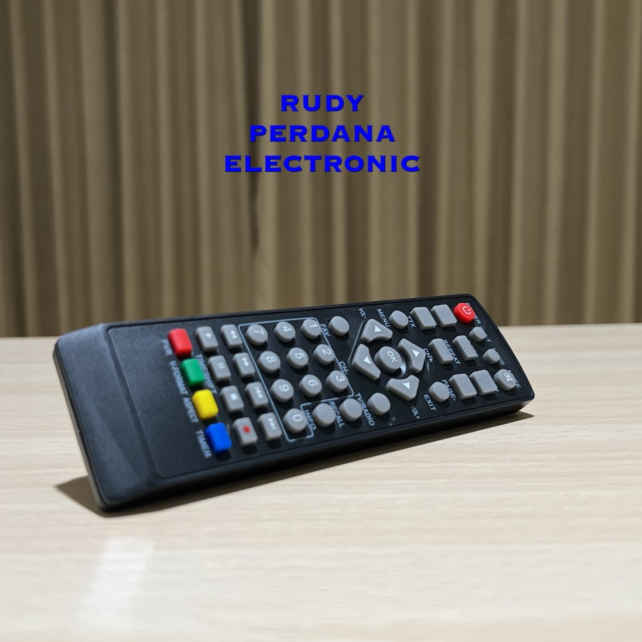 REMOTE REMOT TV STB SET TOP BOX DVBT2 DVB T2 UNIVERSAL