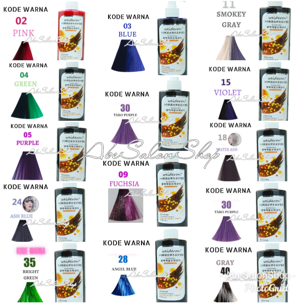 WEIDERON Hair Manicure Kemasan Full Size 420ml