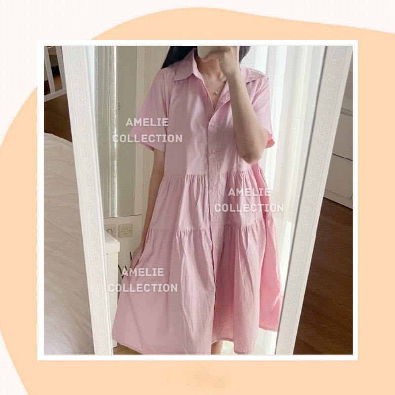 HYERI DRESS - dress katun