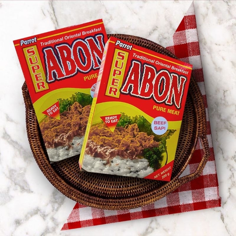 

LUMI - ABON SAPI KRISPI PARROT 200 GR PURE MEAT FLOSS HALAL