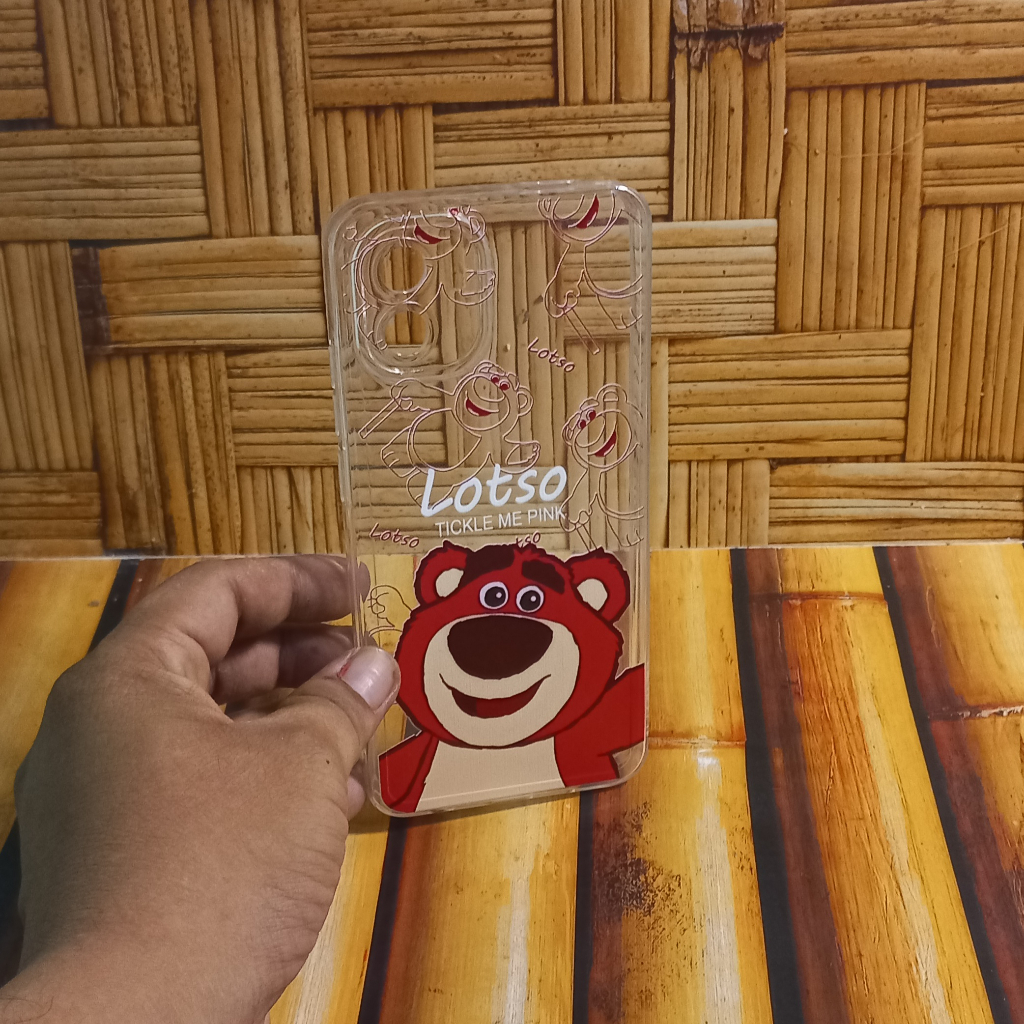 Casing Xiaomi Redmi A1 2022 Softcase Clear Motif Lotso Xiaomi A1
