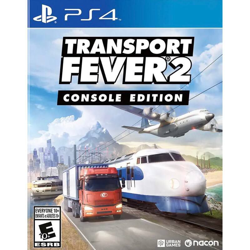 PS4 PS5 Transport Fever 2 Console Edition Full Game Digital Download PS4 &amp; PS5