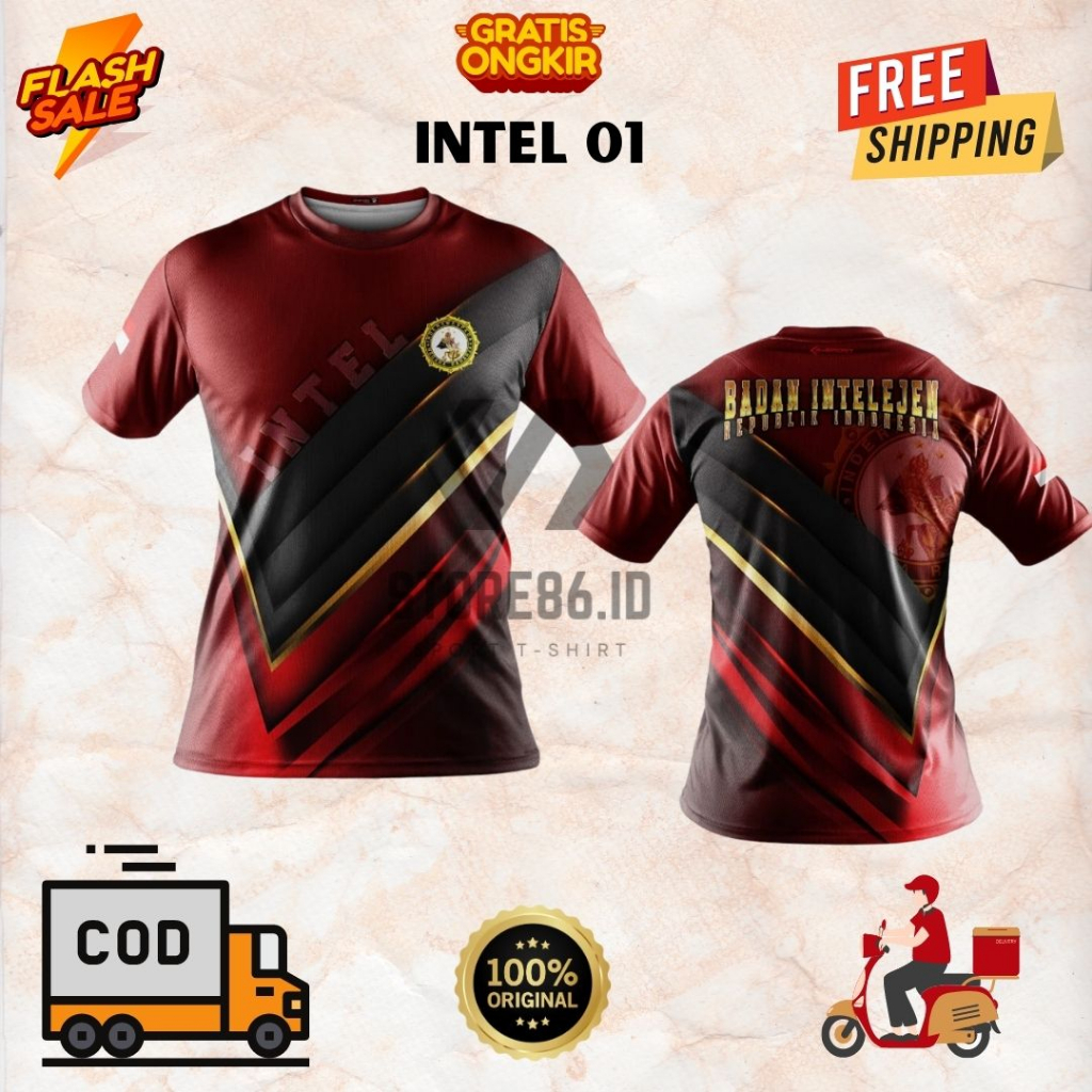 JERSEY INTEL 01 FULLPRINT SUBLIME / KAOS INTEL DRIFIT / JERSEY INTEL / FULL PRINTING