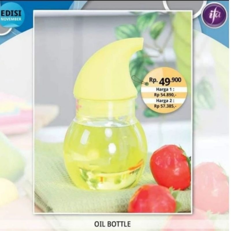 Botol minyak, botol kecap, botol Saus 130 ml Ichef IFA