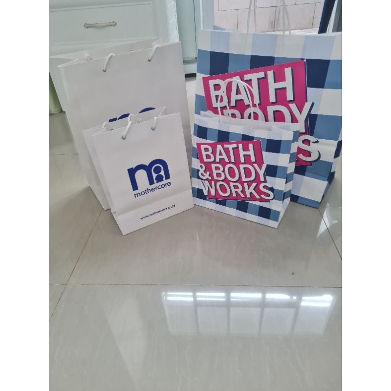 

Paper Bag Mothercare BBW