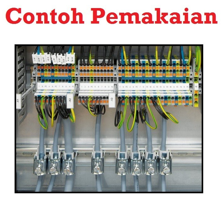 [HAEBOT] Kabel Listrik Serabut NYMHY 2 x 1.5 Putih isi 2 Per 1 Meter Eceran Audio Cable Indoor 300/500V