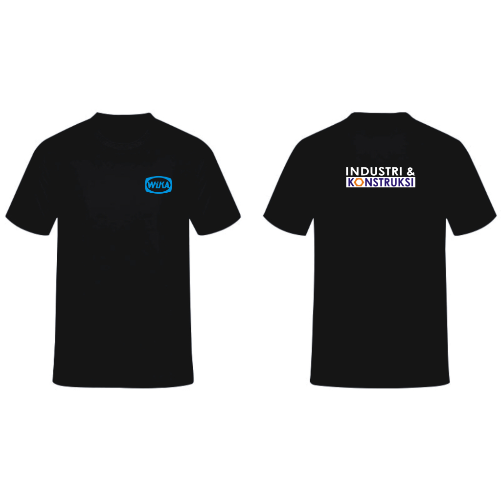 T-SHIRT KAOS PT WIKA INDUSTRI DAN KONSTRUKSI