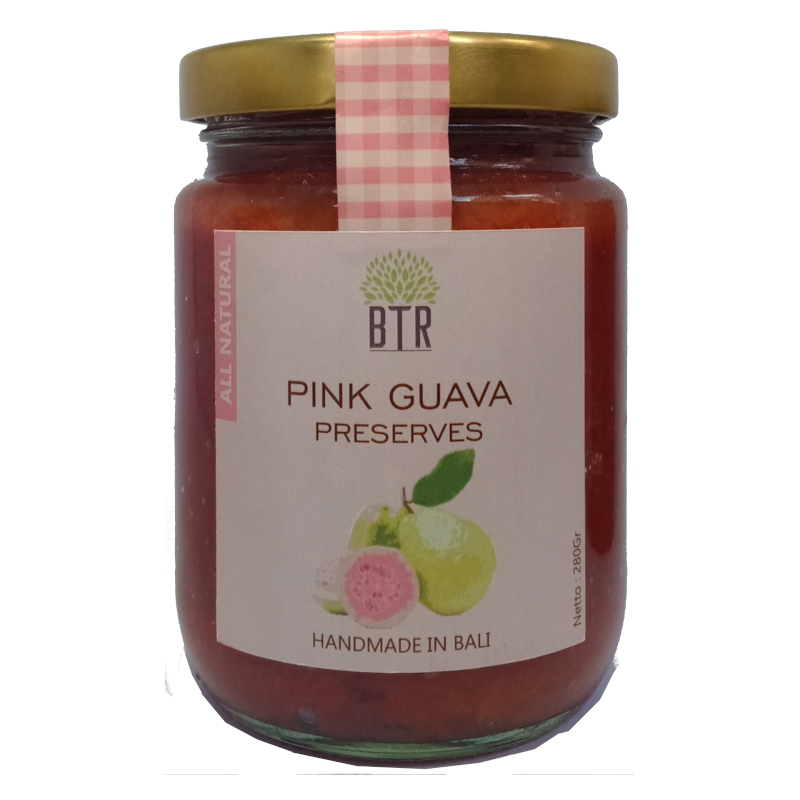 

Selai BTR Jambu Biji Merah 280 gram - Selai enak - Selai buah asli - Bali Better Jam - Selai buah dari Bali