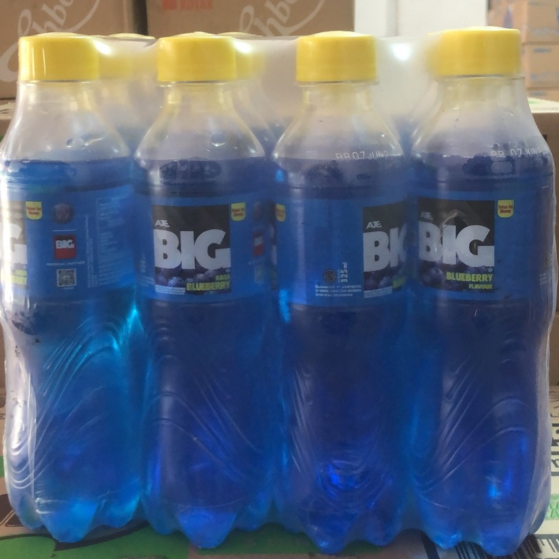 Big cola rasa cola strawberry fanta jeruk blueberry lemon sprite 325ml isi 12