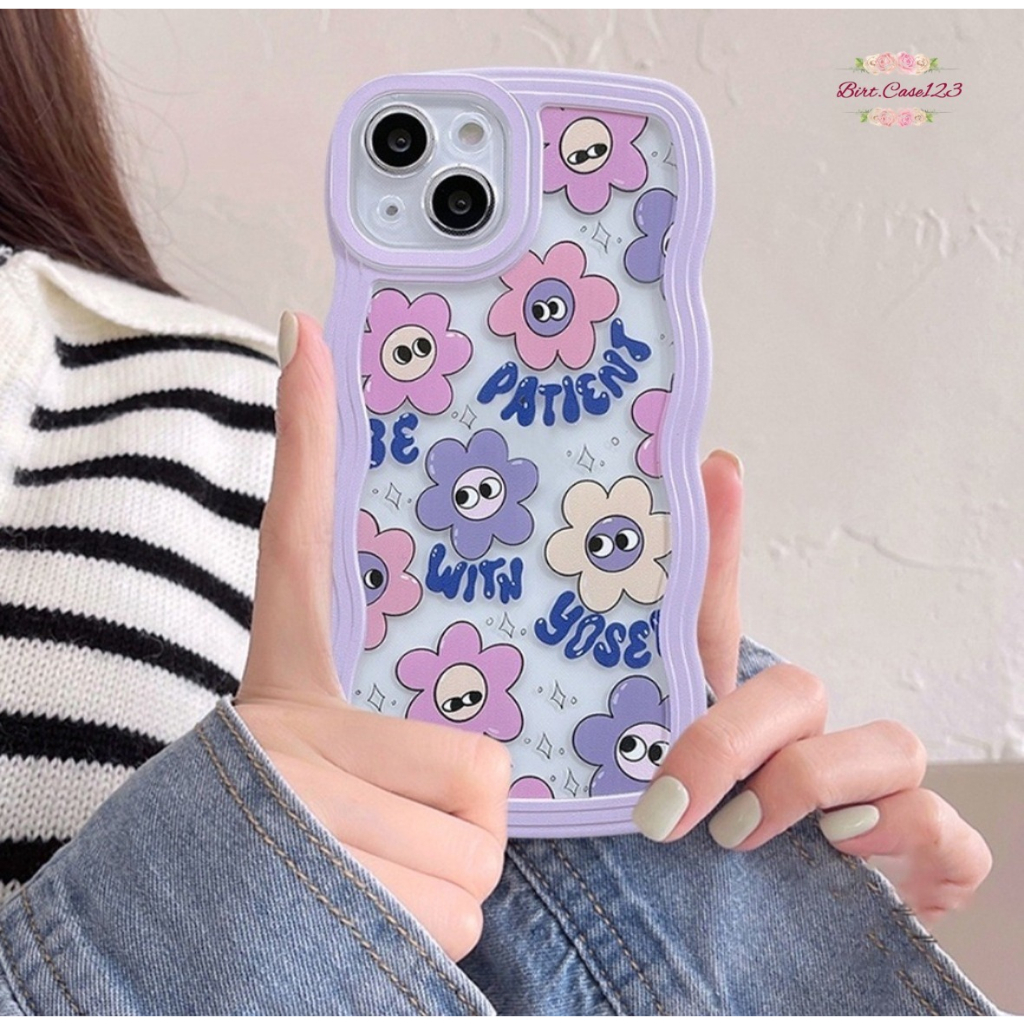 CUSTOM SOFTCASE WAVE GELOMBANG CLEAR CUSTOM FLOWERING FOR INFINIX SMART 5 6 HD 6+ HOT 9 10 11 12 PLAY 11S 12I 12 PRO 20 20I 20S NOTE 12 G96 BC7662
