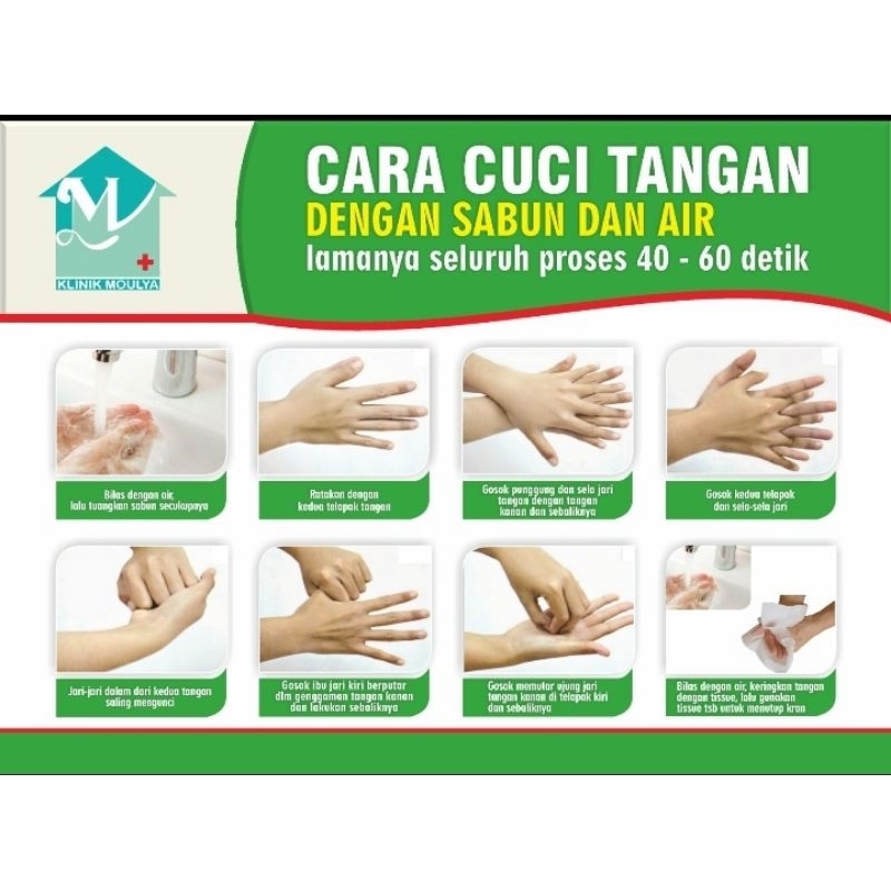 

Akrilik Cara Cuci Tangan