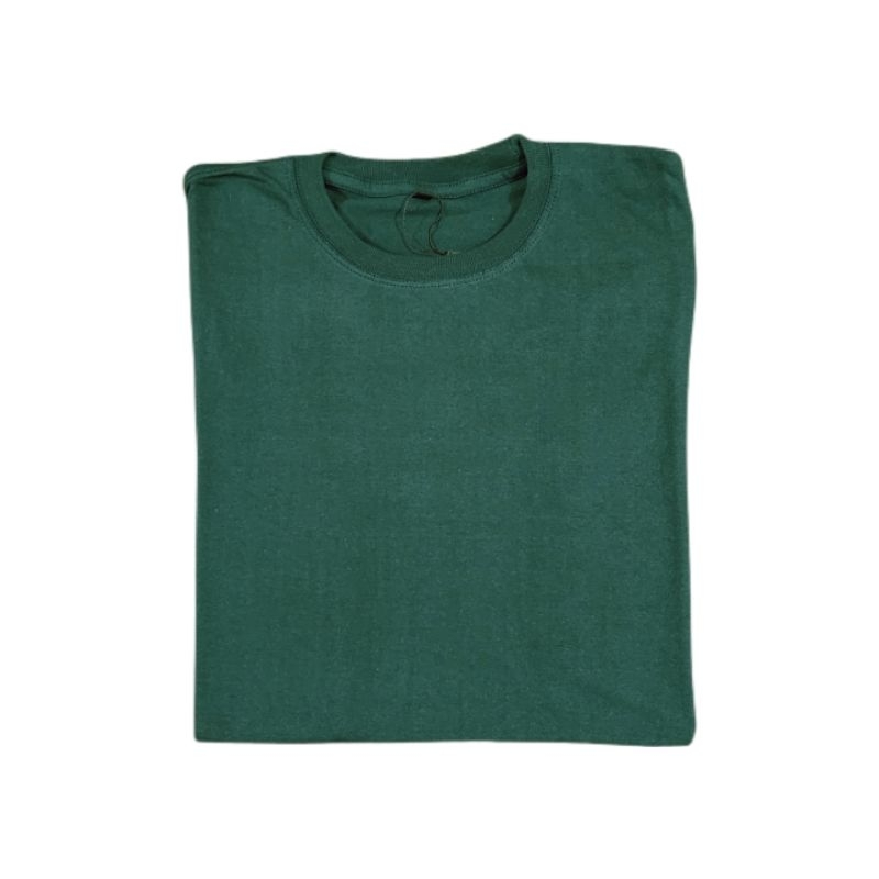 (TEBAL) KAOS POLOS LENGAN PENDEK COTTON COMBED 24S UNISEX PRIA DAN WANITA